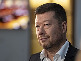 Tomio Okamura komentoval situaci kolem Petra Macinky a Petra Pavla. (28. ledna...