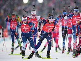 Start smí�ené �tafety v Novém M�st� na Morav�.