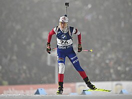 Tereza Voborníková na trati vytrvalostního závodu v Novém M�st� na Morav�.