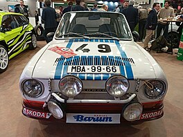 Závodní speciály na veteránském autosalonu Rétromobile v Pa�í�i (leden 2026)