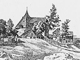 Tak vypadaly na Ostravsku první doly t�ící �erné uhlí.