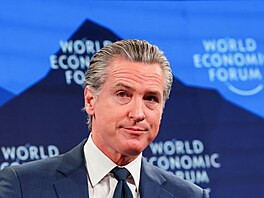 Kalifornský guvernér Gavin Newsom (22. ledna 2026)