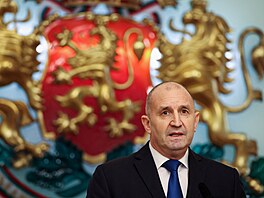 Bulharský prezident Rumen Radev (19. ledna 2026)