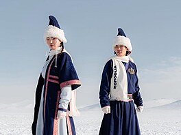 Mongolsko p�edstavilo nástupovou kolekci pro Zimní olympijské hry Milán Cortina...