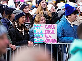 Pochod pro �ivot (March for Life) v americkém Washingtonu, D.C. (23. ledna 2026)