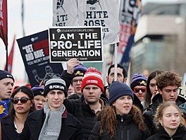 Pochod pro �ivot (March for Life) v americkém Washingtonu, D.C. (23. ledna 2026)