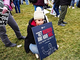 Pochod pro �ivot (March for Life) v americkém Washingtonu, D.C. (23. ledna 2026)