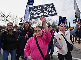 Pochod pro �ivot (March for Life) v americkém Washingtonu, D.C. (23. ledna 2026)