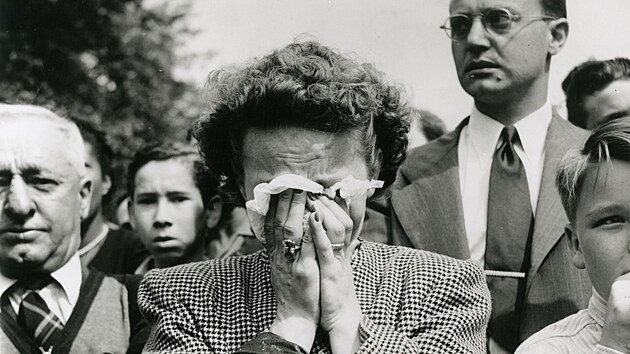 George Tames: Poh�eb Franklina Delano Roosevelta ve Washingtonu D.C. (14. dubna 1945)