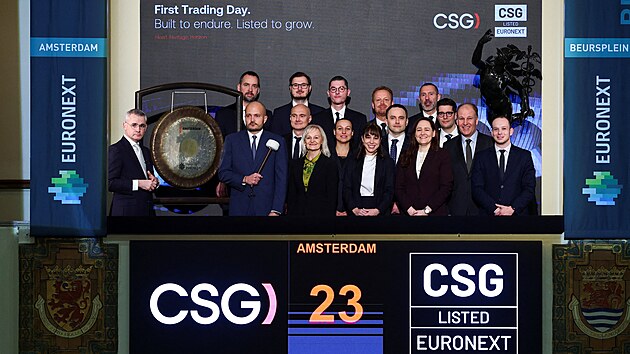 Majitel výrobce munice a zbraní Czechoslovak Group (CSG) Michal Strnad a...