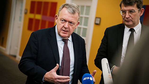 D�nsk� ministr zahrani�� Lars L�kke Rasmussen (23. ledna 2026)