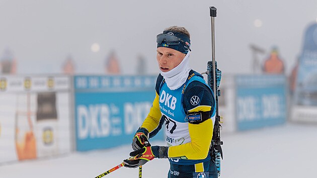 �védský biatlonista Henning Sjökvist