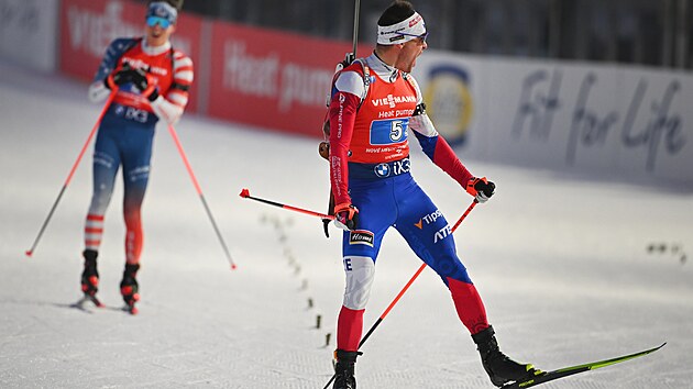 Michal Kr�m�� slav� t�et� m�sto ve sm�en� �tafet� v Nov�m M�st� na Morav�.