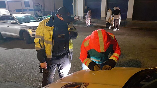 Osm neleg�ln�ch migrant� na�li celn�ci ve �tvrtek r�no p�i kontrole tureck�ho kamionu na d�lnici D1.