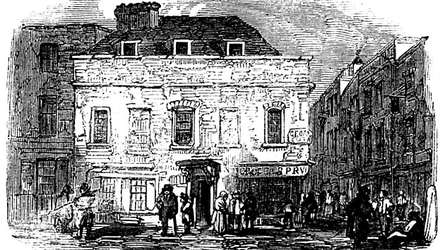 B�da, zmar. V St Giles bydleli ti, s nimi� spole�nost nepo��tala.