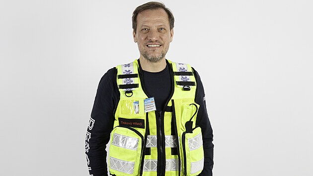 Mluv�� Zdravotnick� z�chrann� slu�by �steck�ho kraje Prokop Volen�k