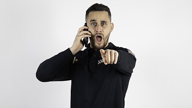 Mluv�� Policie �R v �steck�m kraji Kamil Marek