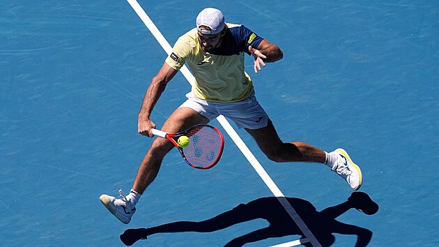 Tom� Mach�� ve t�et�m kole Australian Open