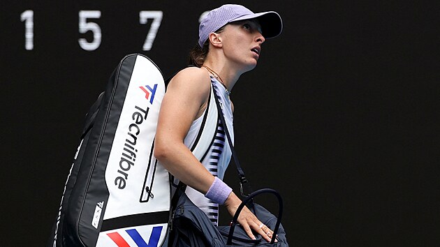 Iga �wiatekov� vypadla na Australian Open ve �tvrtfin�le.