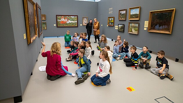 Expozice v Krajsk� galerii v�tvarn�ho um�n� ve Zl�n�. (leden 2026)