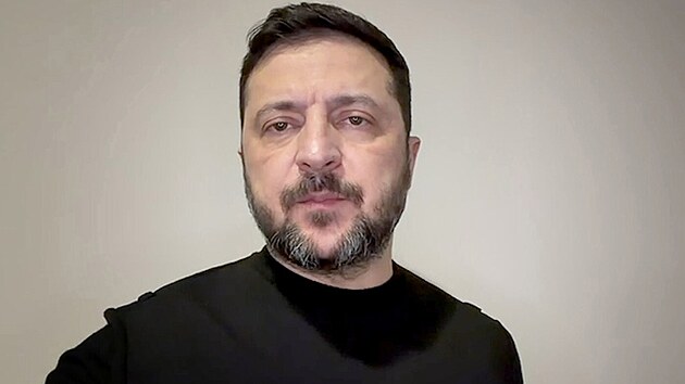 Ukrajinsk� prezident Volodymyr Zelenskyj (19. ledna 2026)