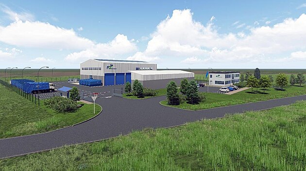 Tak by m�l vypadat are�l, kter� m� vyr�st u d�lnice D3 na katastru H�r.