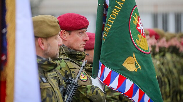 Ministr obrany Jarom�r Z�na nav�t�vil t�borsk� kas�rna Prokopa Hol�ho. (23. ledna 2026)