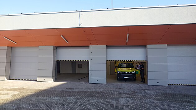 Nov� v�jezdov� z�kladna z�chran��� ve Svitav�ch.