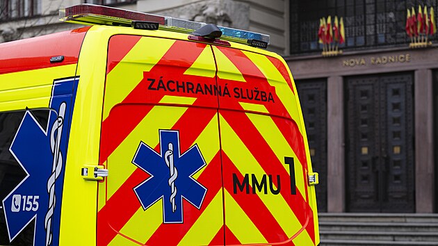 Nov� evakua�n� vozidlo pra�sk� z�chranky. (22. ledna 2026)