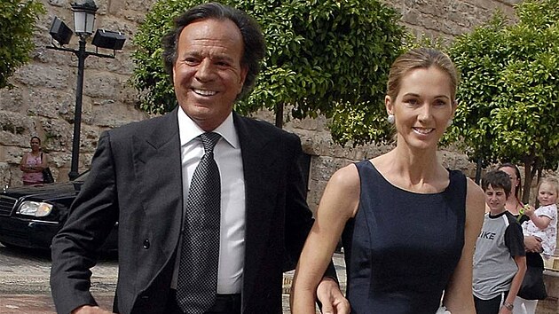 Julio Iglesias s man�elkou Mirandou