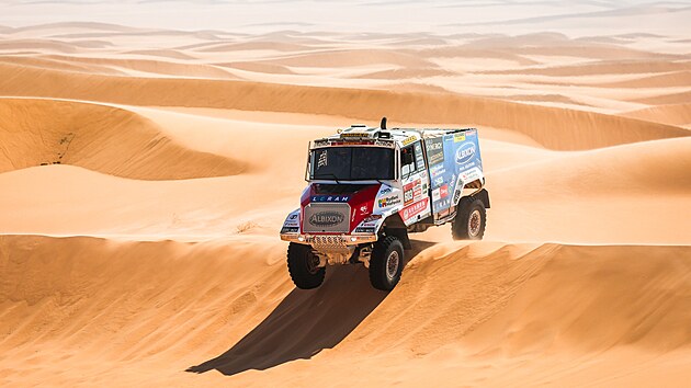 Martin �oltys na trati Rallye Dakar 2026.