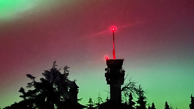 Pol�rn� z��e nad Kl�novcem.