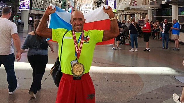 Ladislav Nykl je prvn�m �esk�m hendikepovan�m sportovcem, kter� vyhr�l legend�rn� kulturistickou sout� Mr. Olympia.