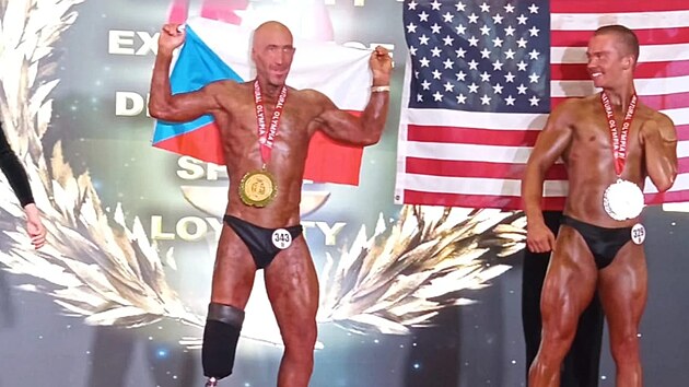 Ladislav Nykl je prvn�m �esk�m hendikepovan�m sportovcem, kter� vyhr�l legend�rn� kulturistickou sout� Mr. Olympia.