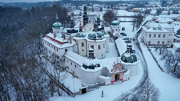 Barokn� kl�tern� are�l Klokoty v T�bo�e. (26. ledna 2026)