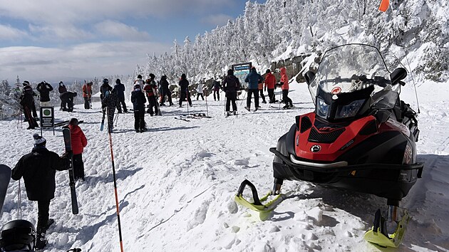 St�edisko Killington Ski Resort ve Vermontu (18. �nora 2025)