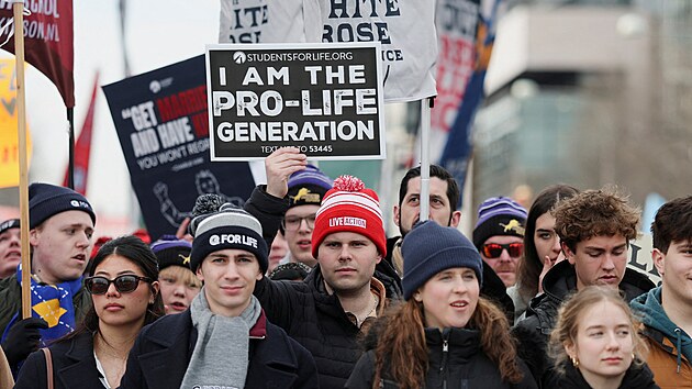 Pochod pro �ivot (March for Life) v americk�m Washingtonu, D.C. (23. ledna 2026)