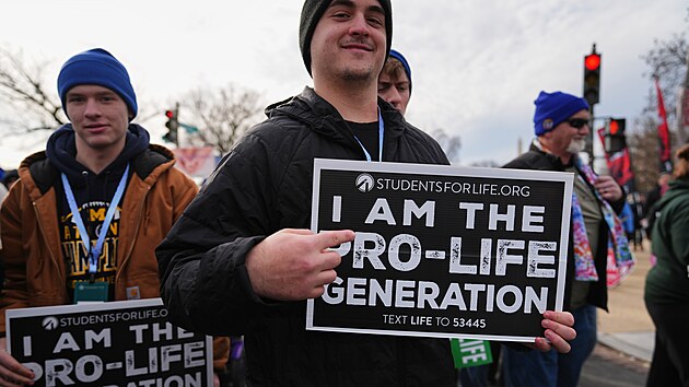 Pochod pro �ivot (March for Life) v americk�m Washingtonu, D.C. (23. ledna 2026)