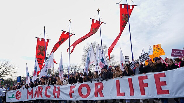 Pochod pro �ivot (March for Life) v americk�m Washingtonu, D.C. (23. ledna 2026)