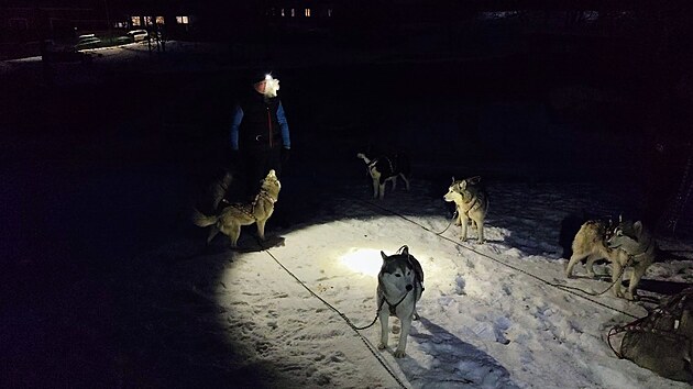 P��prava na start z�vodu �ediv��k�v long (20. ledna 2026)