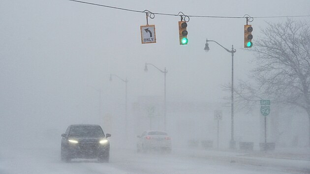 Po�as� v Michiganu. (19. ledna 2026)