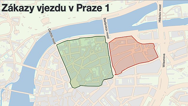 Dal�� ��st Prahy 1 �ek� omezen� vjezdu. Po no�n�m z�kazu ve zna�n� ��sti centra, kter� plat� od l�ta 2024, nyn� p�ipravuje prvn� m�stsk� ��st podobn� opat�en� i pro celou Petrskou �tvr�, a tentokr�t celodenn�.