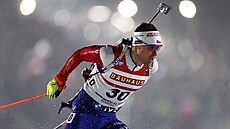 Michal Kr�má� na trati vytrvalostního závodu v Novém M�st� na Morav�.