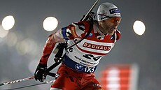 Simon Eder ve vytrvalostním závod� v Novém M�st� na Morav�.