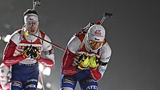 Vít�zslav Hornig ve vytrvalostním závod� v Novém M�st� na Morav�.