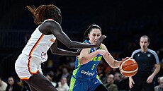 Awak Kuierová z Galatasaray a Maite Cazorlaová z USK.