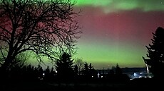 Polární zá�e, Turovice, okres P�erov (19. ledna 2026)