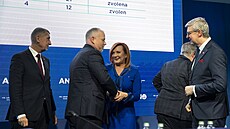 Andrej Babi�, Robert Králí�ek, Alena Schillerová, Richard Brabec a Karel...