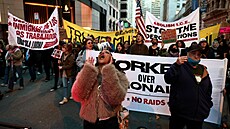 Protesty a truchlení obyvatel� minnesotského Minneapolisu po zabití Alexe...