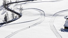 B�ecká trasa Luggi Gredler Loipe nese jméno místního rodáka biatlonisty...